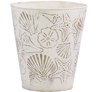 Shell Waste Basket - Park Designs - The Fox Decor